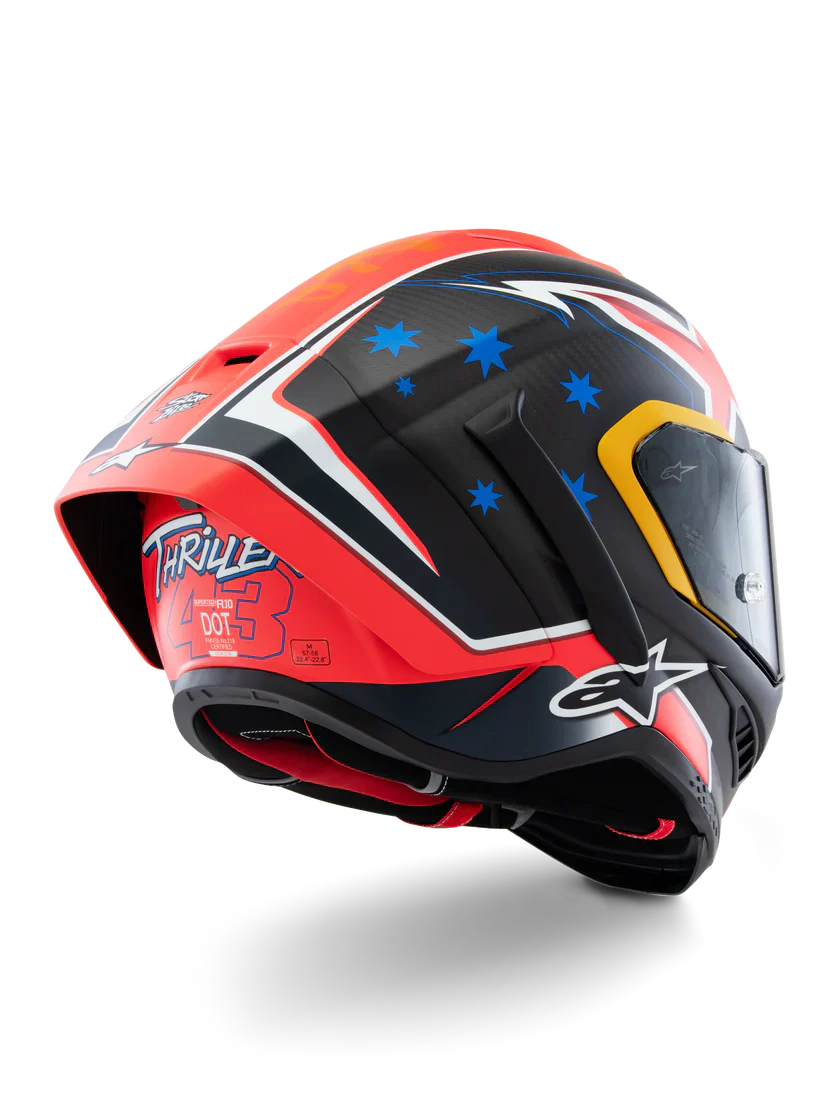 Alpinestars Supertech R10 Helm Limited Edition Jack Miller Replica 2024 8200725-7226 - Image 4