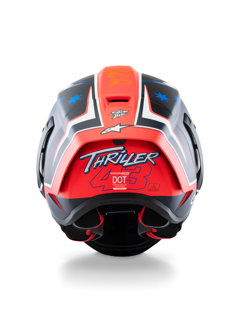 Alpinestars Supertech R10 Helm Limited Edition Jack Miller Replica 2024 8200725-7226 - Image 5