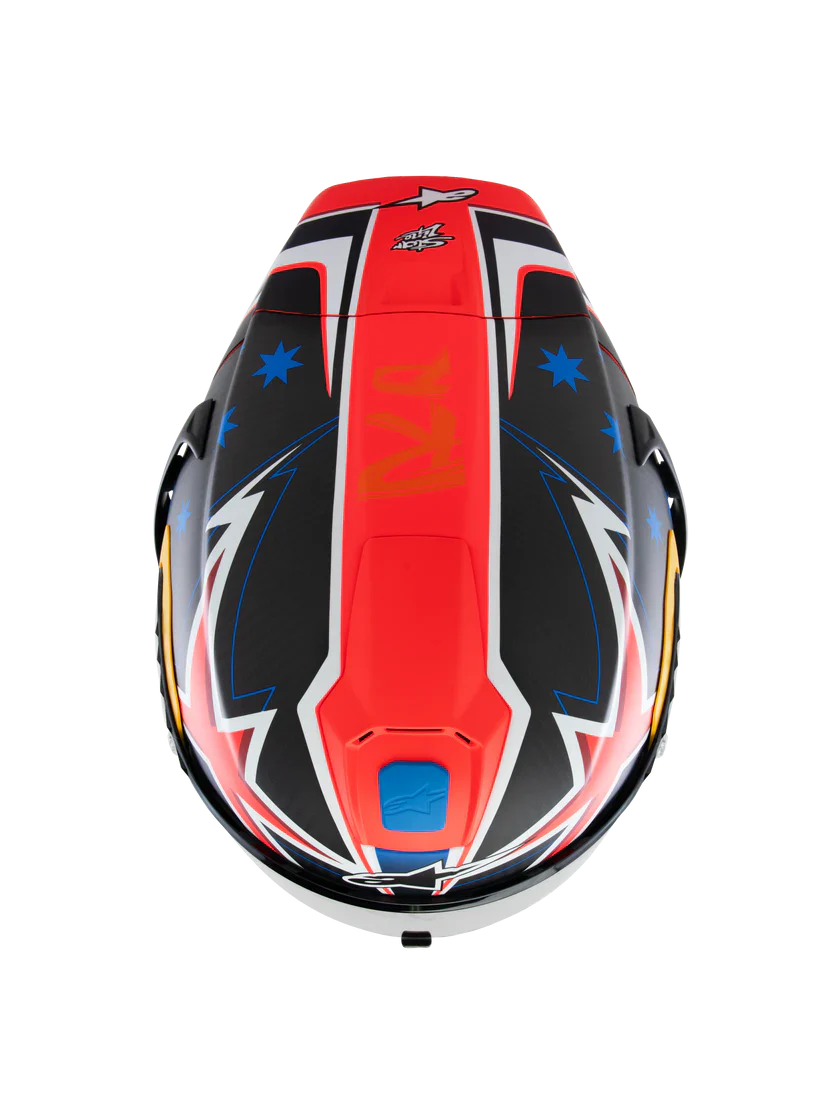 Alpinestars Supertech R10 Helm Limited Edition Jack Miller Replica 2024 8200725-7226 - Image 7