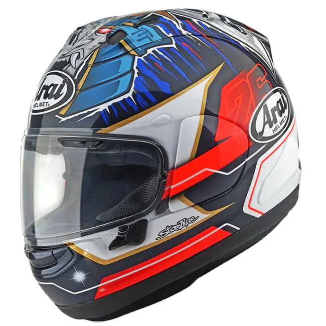 Arai RX-7V Evo Helm Dani Pedrosa Replica Shogun 137-0340