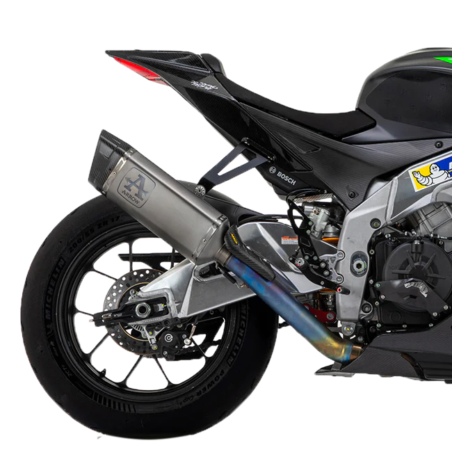 Arrow Slip-On Kit Pista Edelstahl Aprilia RSV4 1100 Factory (19-20) 71002PT