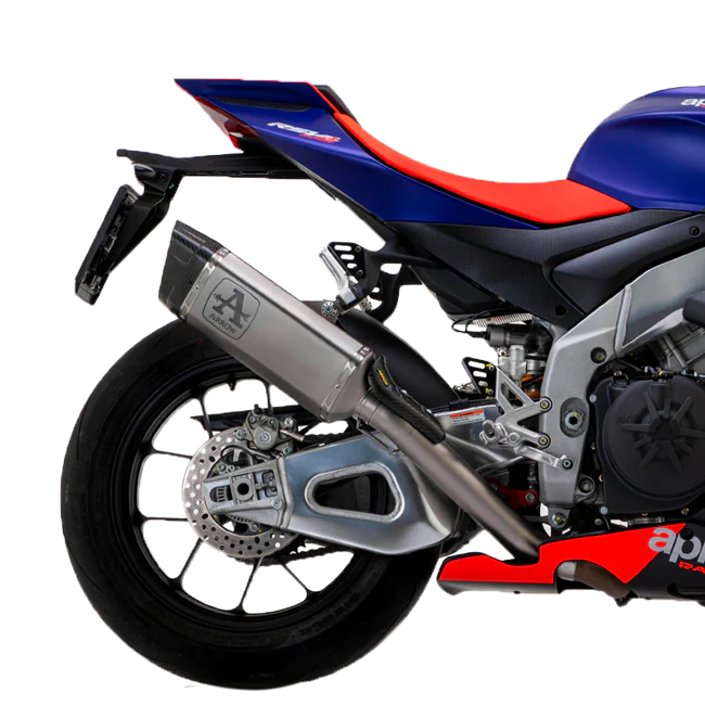 Arrow Slip-On Kit Pista Titanium Aprilia RSV4 1100 Factory (21-26) 71003PT