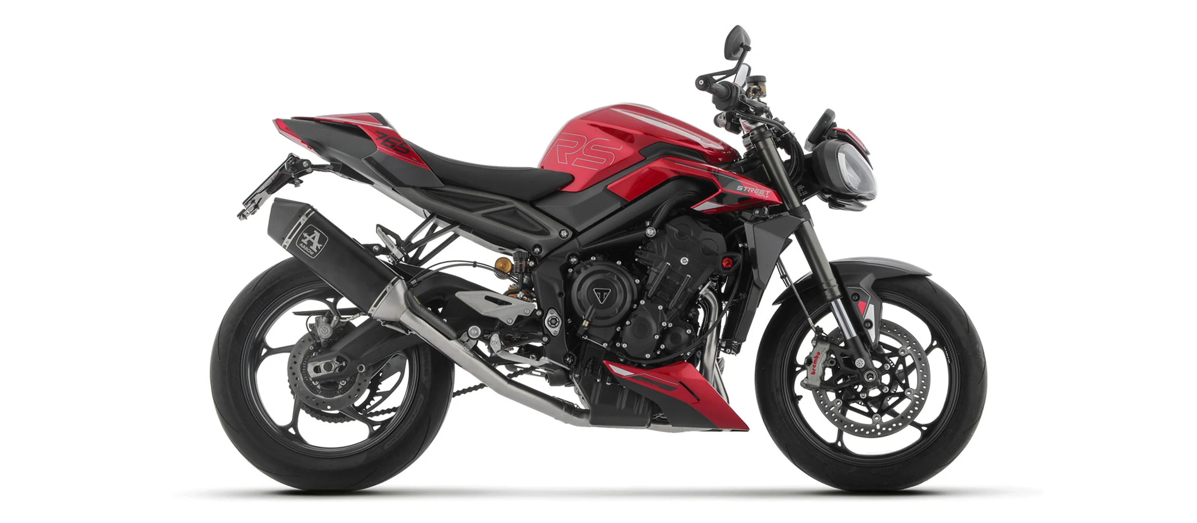Arrow Komplettanlage Veloce Edelstahl Triumph Street Triple 765 RS (23-26) 71005VAN - Image 2