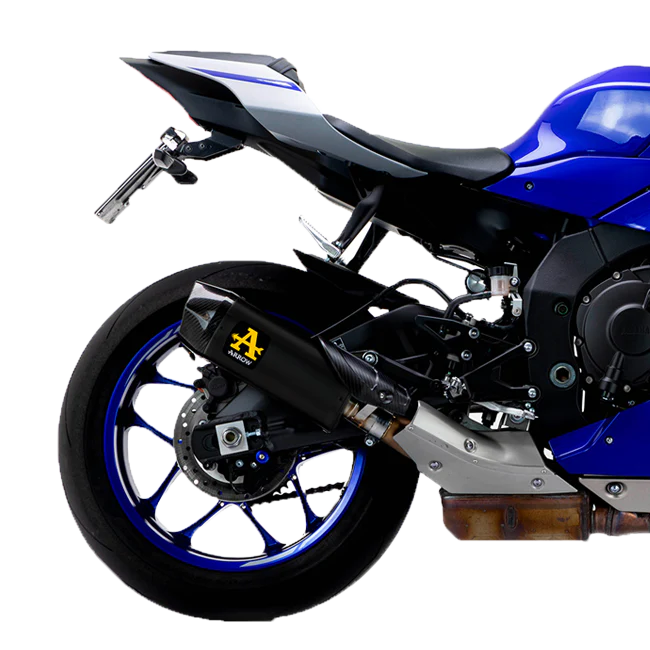 Arrow Slip-On Indy-Race Aluminium Dark Yamaha YZF-R1/M (17-26) 71829AKN