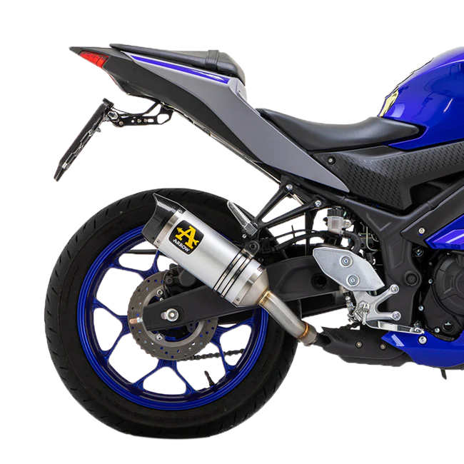 Arrow Slip-On Thunder Aluminium Yamaha YZF-R3 (21-26) 71831AK