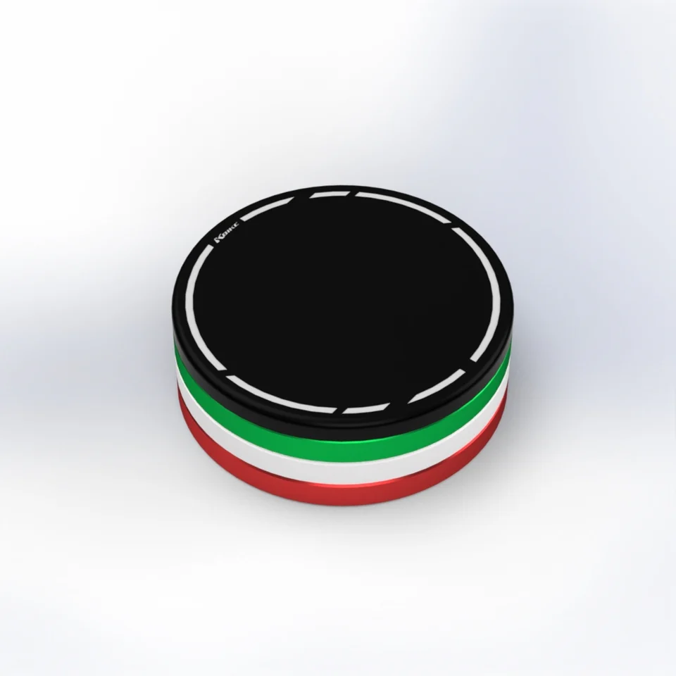 Ausgleichsbehälter-Deckel Hinten Tricolore K-Bike Ducati Panigale 1199/S/R (12-17) TS035 - Image 2