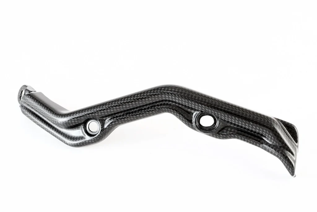 Bremsleitungabdeckung Hinten Carbon Fullsix Ducati Panigale V2 955 (20-24) - Image 2