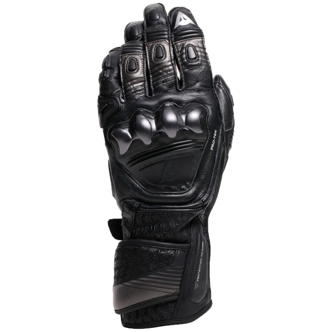 Dainese Fiero Racing Motorrad Lederhandschuhe | Herren | Schwarz | 201810002560400