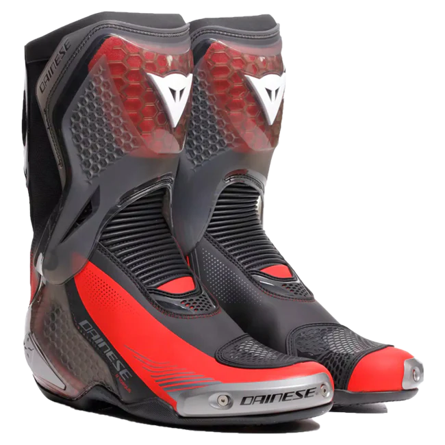 Dainese Torque 4 S Racing und Straßen Motorradstiefel | Herren | Schwarz/Rot | 2017900117B7800