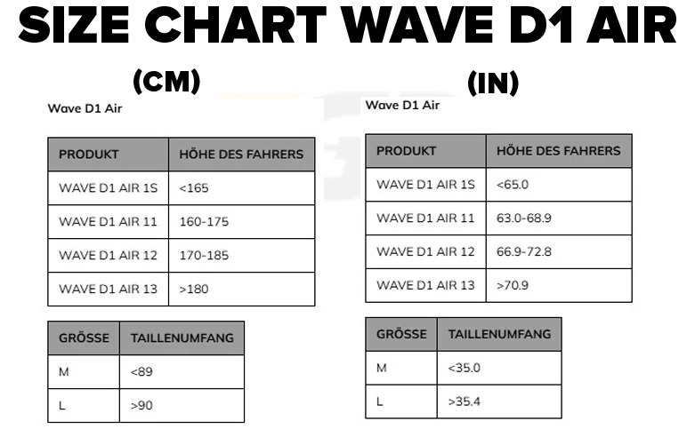 Dainese Rückenprotektor Wave 12 D1 AIR - Höhe <170-185cm/66.9-72.8in | 20187610100100 - Image 2