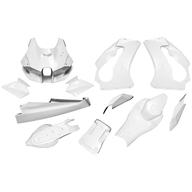Komplettes Verkleidungsset Avio Fiber Kawasaki ZX-10 R/RR (21-25) Carbonin