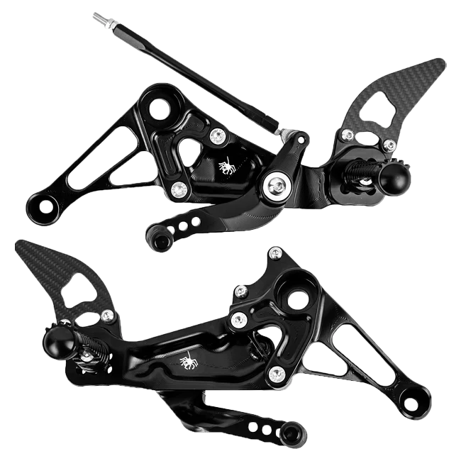 Fußrastenanlage Spider Racing Aprilia RS 660 (20-26) 10.A232