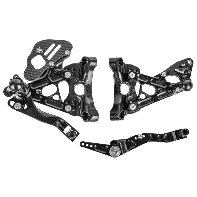 Fußrastenanlage Spider Racing BMW S1000RR K67 (19-26) 10.B185