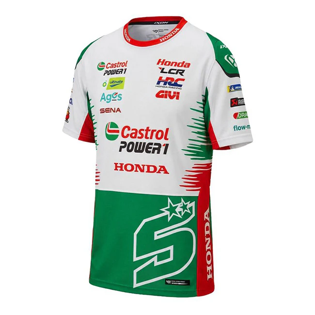 LCR Honda Racing Team Johann Zarco #5 T-Shirt Replica Herren 2026 IXON