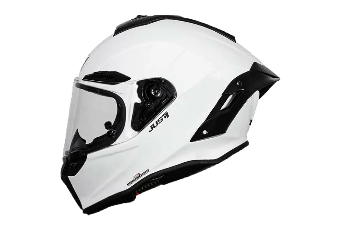 Just1 J-PGRF Helm Solid White Glossy 6130320181000