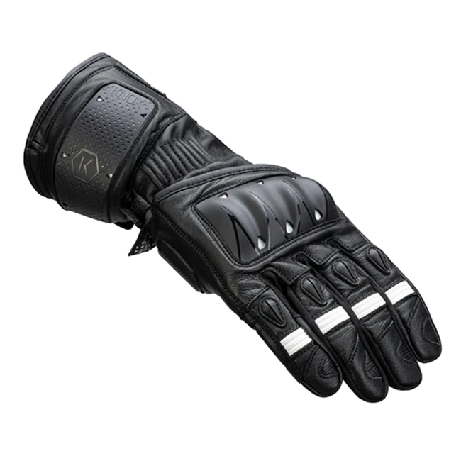 Knox Oulton MK2 Sport Lederhandschuhe | Herren | Schwarz/Weiß | 1011352160050