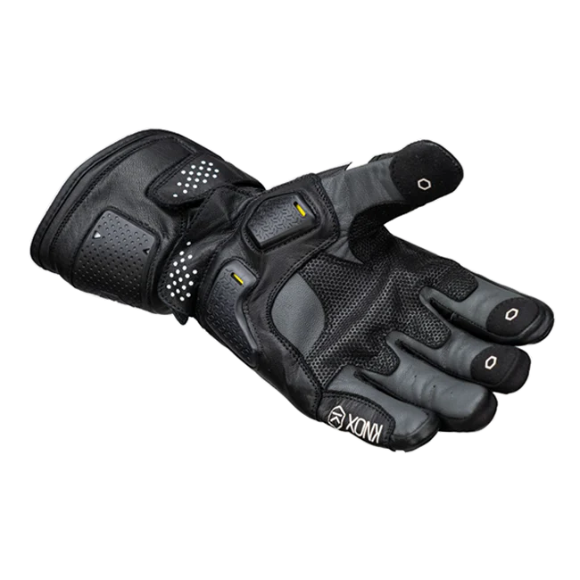 Knox Oulton MK2 Sport Lederhandschuhe | Herren | Schwarz/Weiß | 1011352160050 - Image 2
