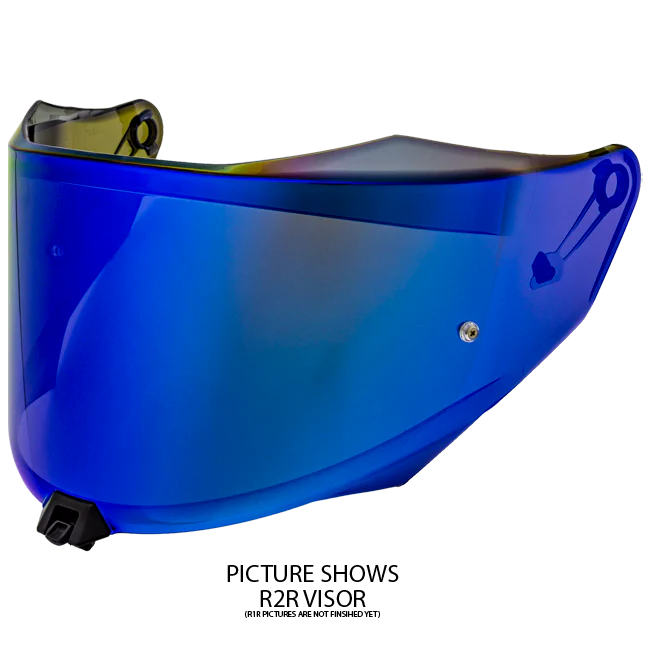 KYT Visier R1R Iridium Blau YAR10VB0