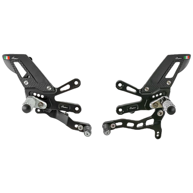 Fußrastenanlage LighTech Umkehrschaltung Aprilia RSV4/RF/RR/1100 Factory (17-26) FTRAP006/W