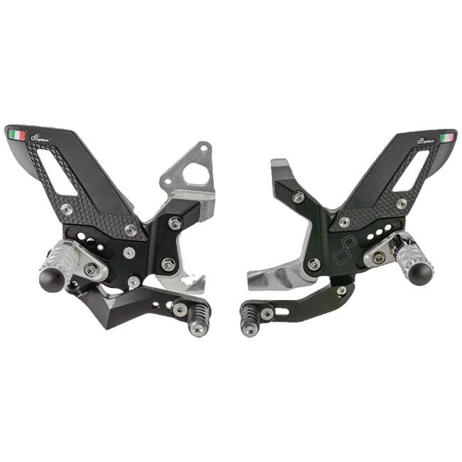 Fußrastenanlage LighTech Ducati Panigale 1199/S/R (12-17) FTRDU015/W