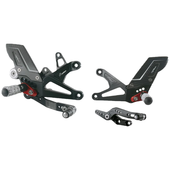 Fußrastenanlage R LighTech Triumph Street Triple 765 S / R / RS (17-26) FTRTR005R