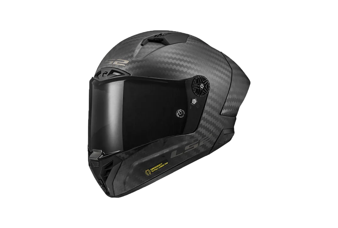 LS2 FF805 Helm Thunder GP Aero Carbon Matt Sichtcarbon 168058811 - Image 2