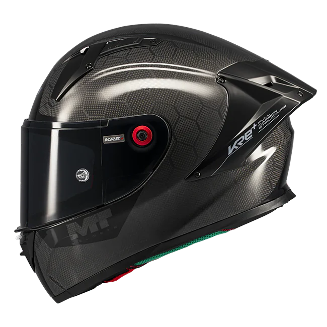 MT-Helmets KRE+ S Helm Pure Carbon Glossy A1 Glow Comprehensive