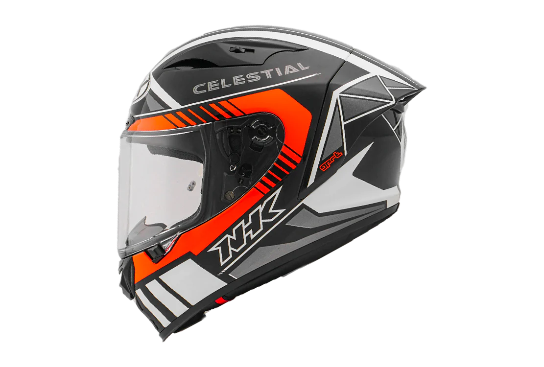 NHK GP-R Tech Race Helm Magi Black/Orange