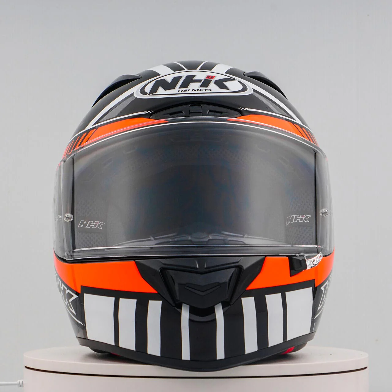 NHK GP-R Tech Race Helm Magi Black/Orange - Image 2