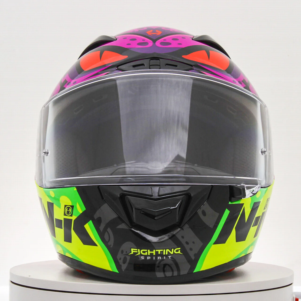 NHK GP-R Tech Race Helm Octopus Black/Purple - Image 2