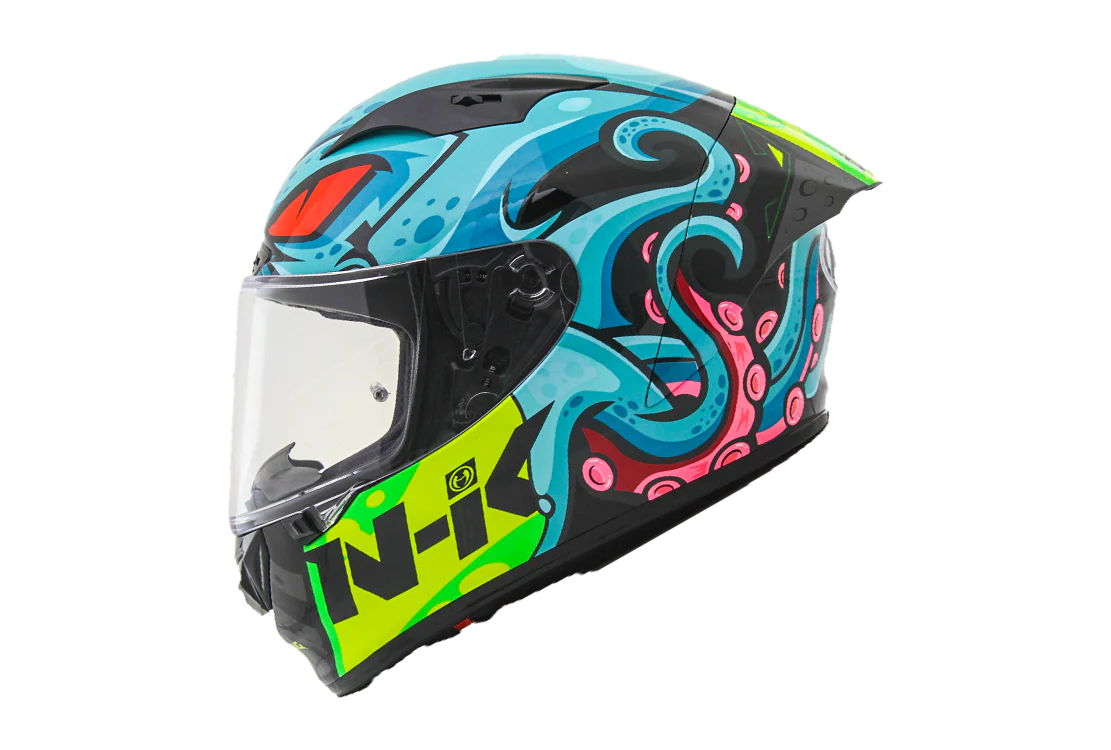 NHK GP-R Tech Race Helm Octopus Black/Tosca