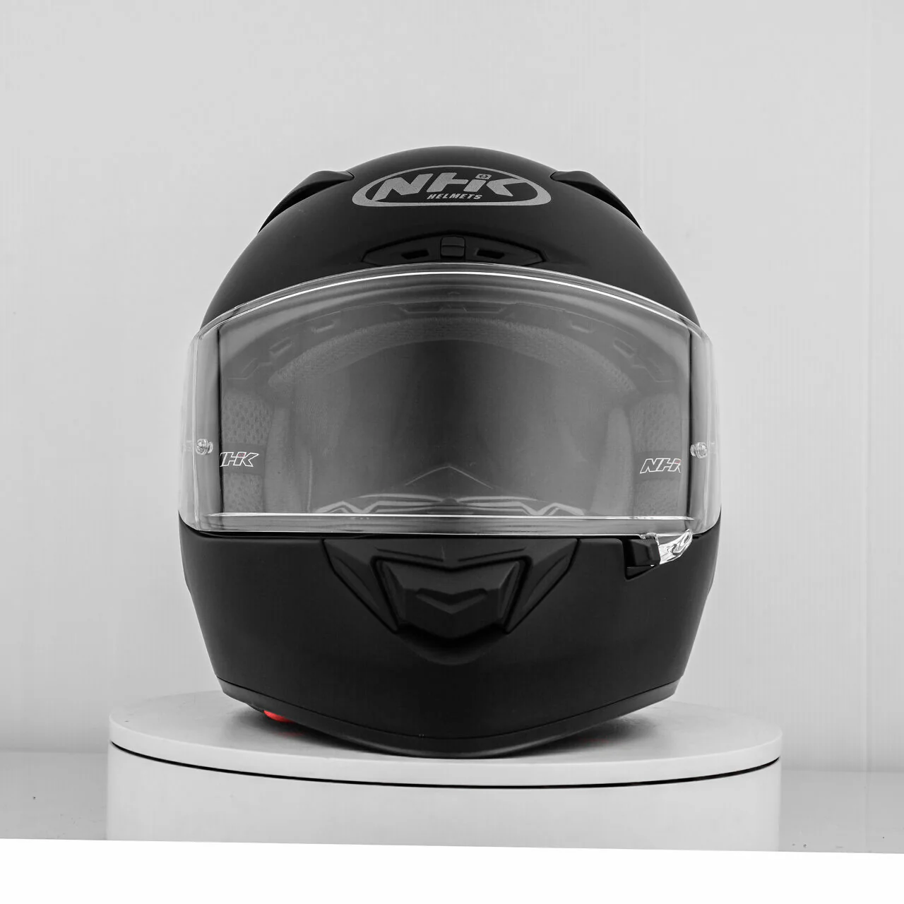 NHK GP-R Tech Race Helm Solid Doff Black Matt - Image 2