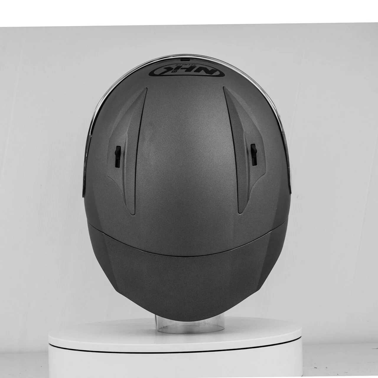 NHK GP-R Tech Race Helm Solid Doff Grey Matt - Image 11
