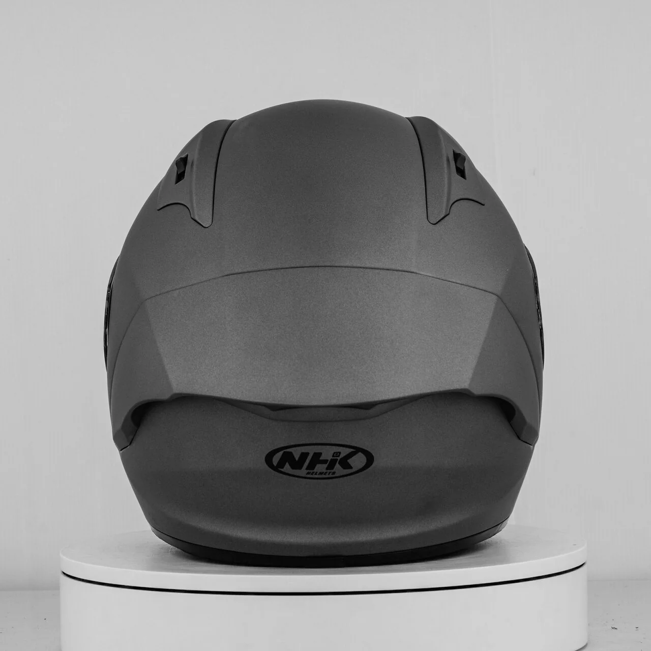 NHK GP-R Tech Race Helm Solid Doff Grey Matt - Image 9