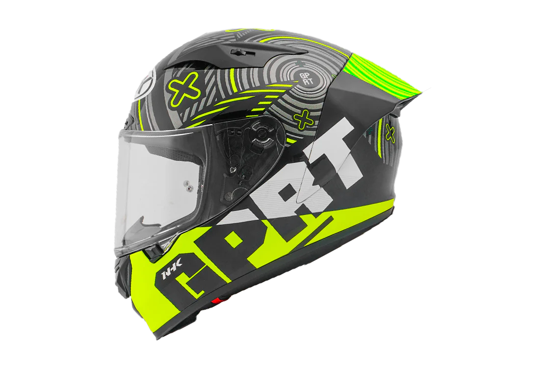 NHK GP-R Tech Race Helm Target Black/Yellow