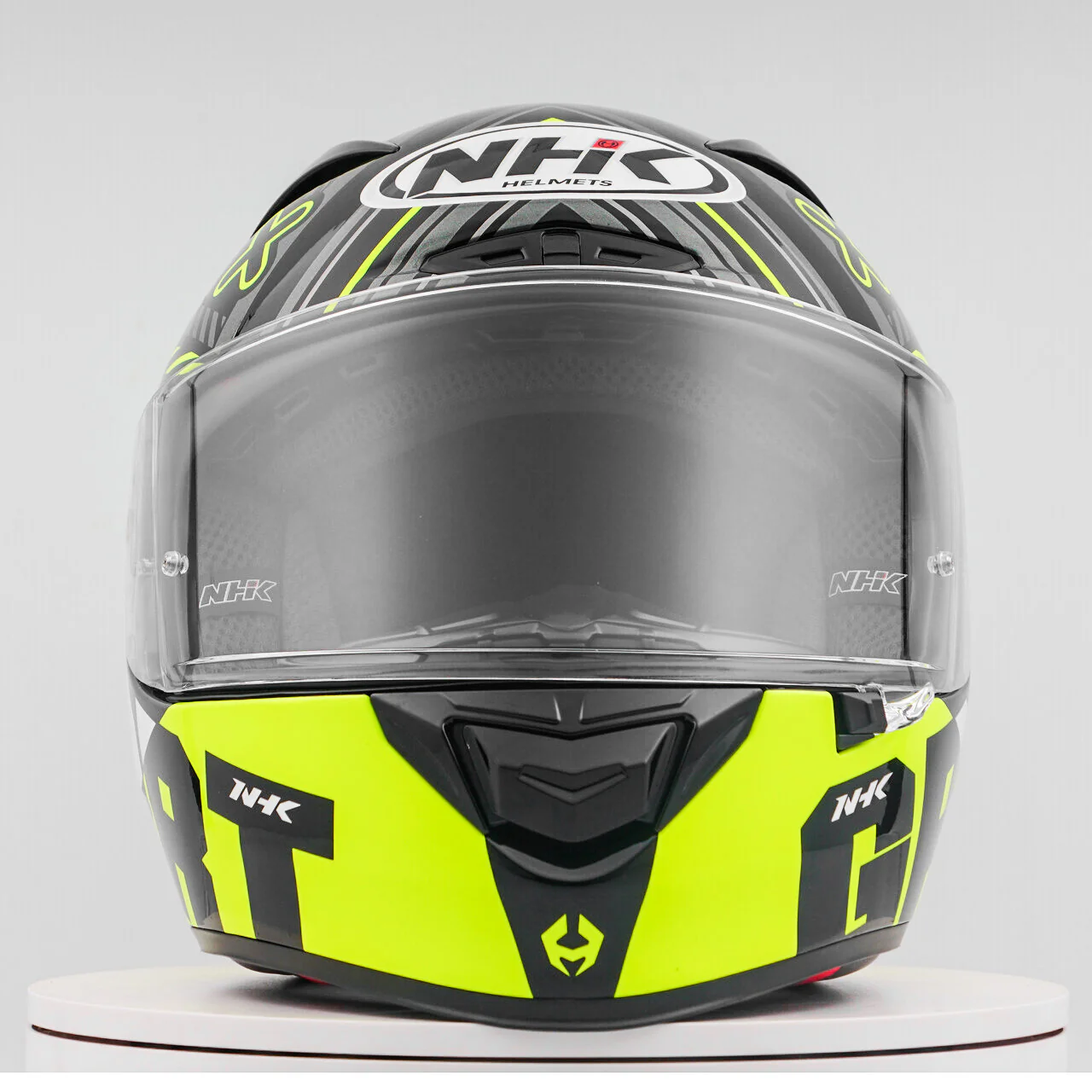 NHK GP-R Tech Race Helm Target Black/Yellow - Image 2