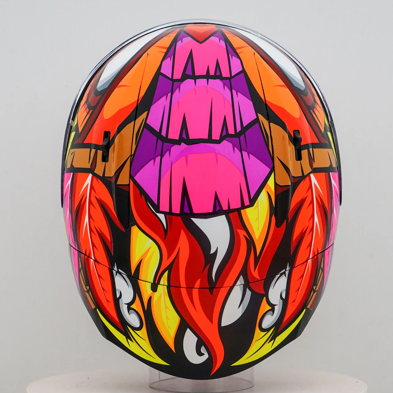 NHK GP-R Tech Race Helm The Mask Black/Pink - Image 11