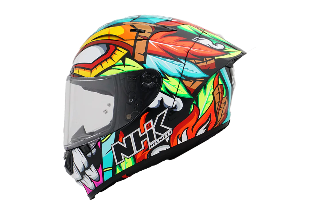 NHK GP-R Tech Race Helm The Mask Black/Tosca