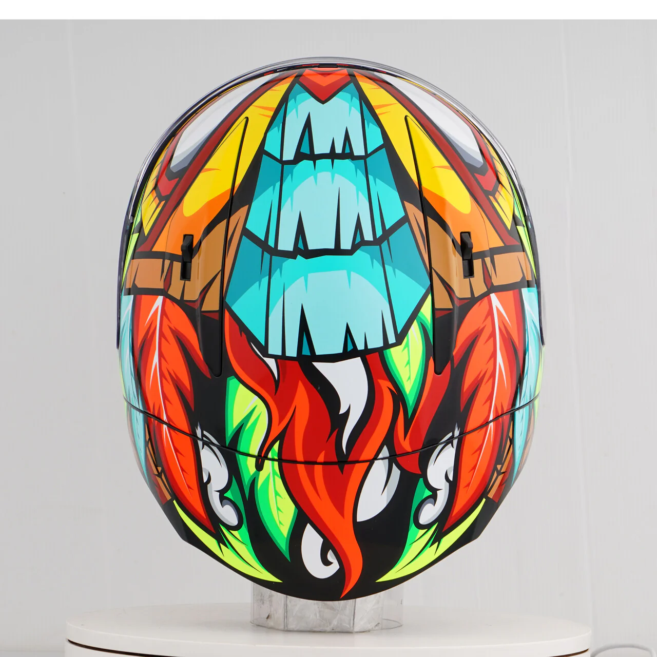NHK GP-R Tech Race Helm The Mask Black/Tosca - Image 12