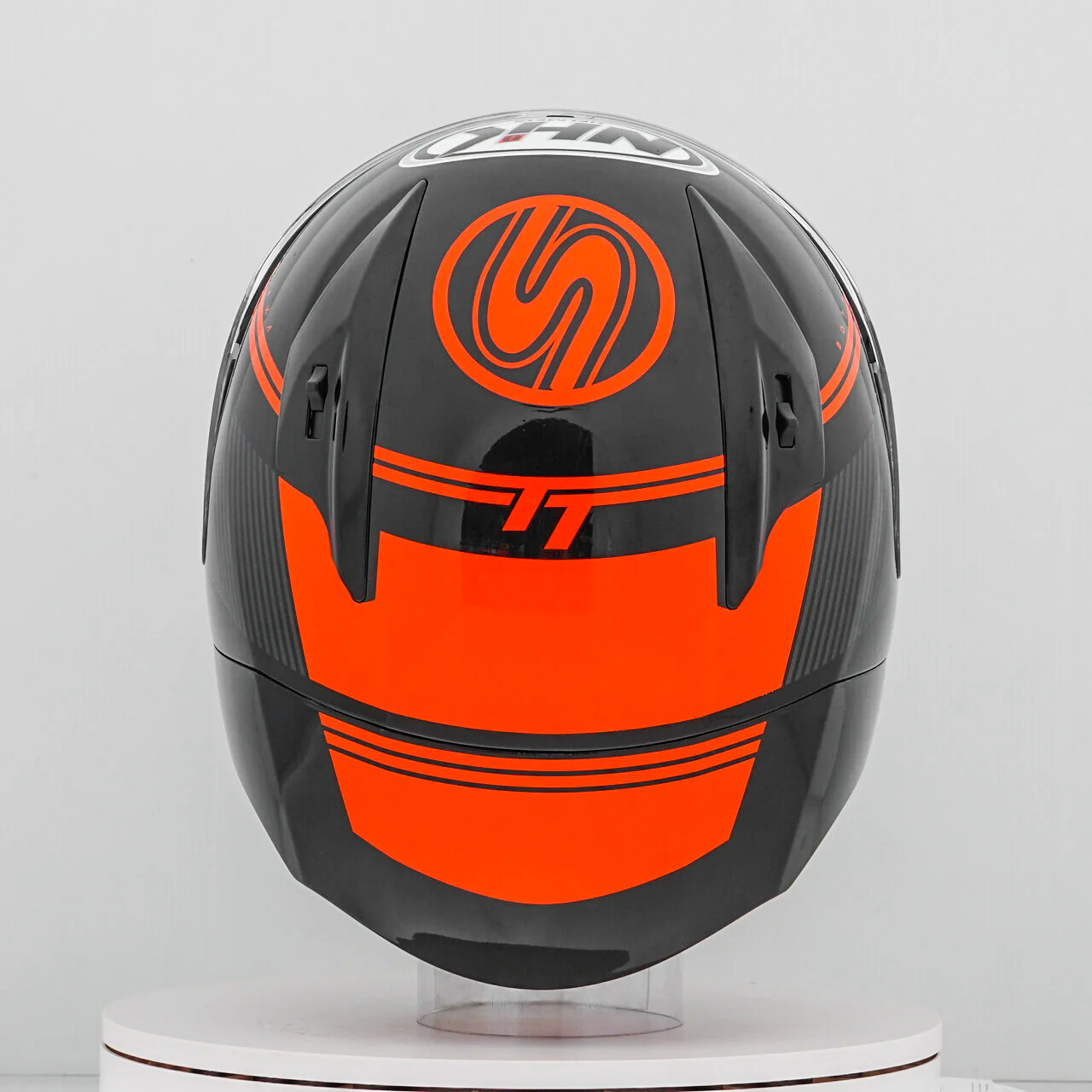 NHK GP-R Tech Race Helm Undisputed Black/Orange - Image 11