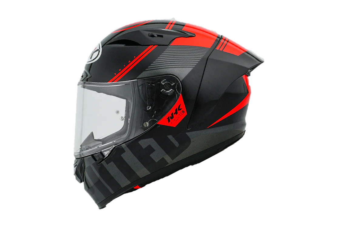 NHK GP-R Tech Race Helm Undisputed Black/Red