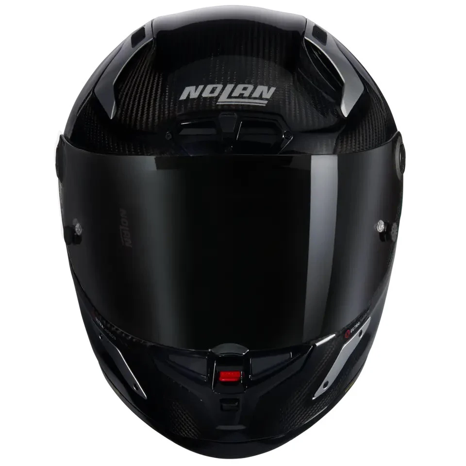 Nolan X-804 RS Helm Ultra Carbon Glossy Silver Argento 332 - Image 2
