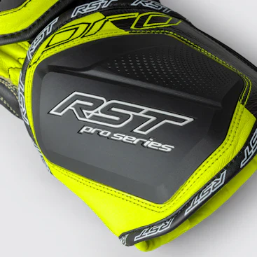RST Pro Series GP D3O Motorrad Lederhandschuhe | Herren | Rot/Schwarz | 103715 - Image 4