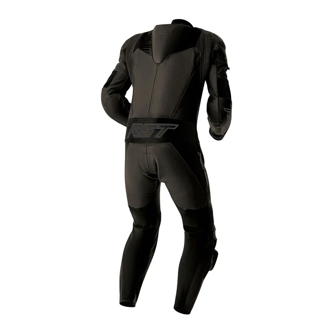 RST Tractech EVO D3O Einteiler Lederkombi – Perforierter Rennanzug | Herren | Schwarz | 103634 - Image 2