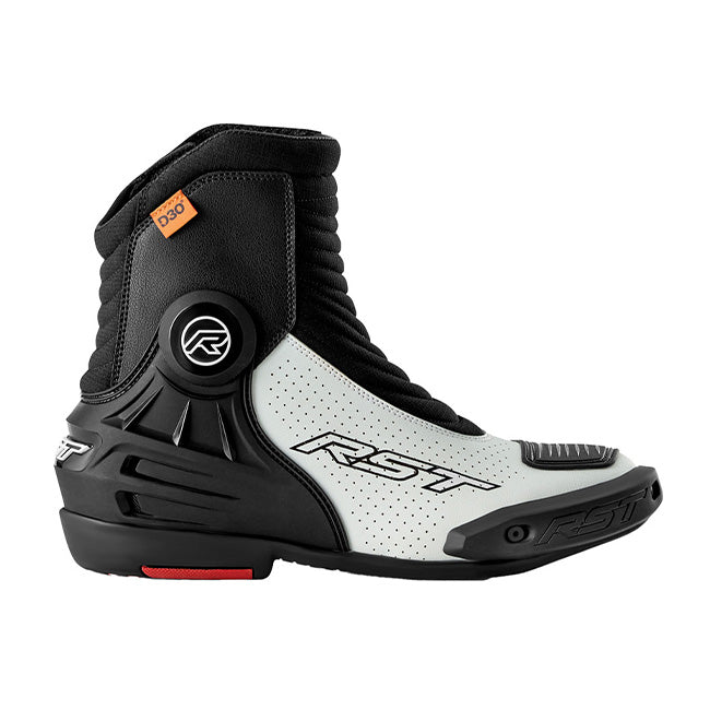 RST Tractech EVO D3O Kurzer Motorradstiefel | Herren | Weiß/Schwarz | 103697 - Image 2