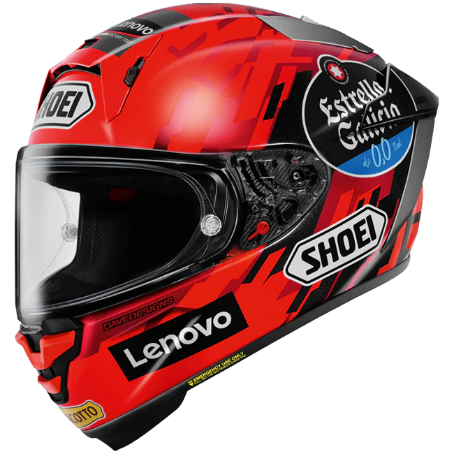Shoei X-SPR PRO Helm M.Marquez93 TC-1 Marc Márquez Replica 2025
