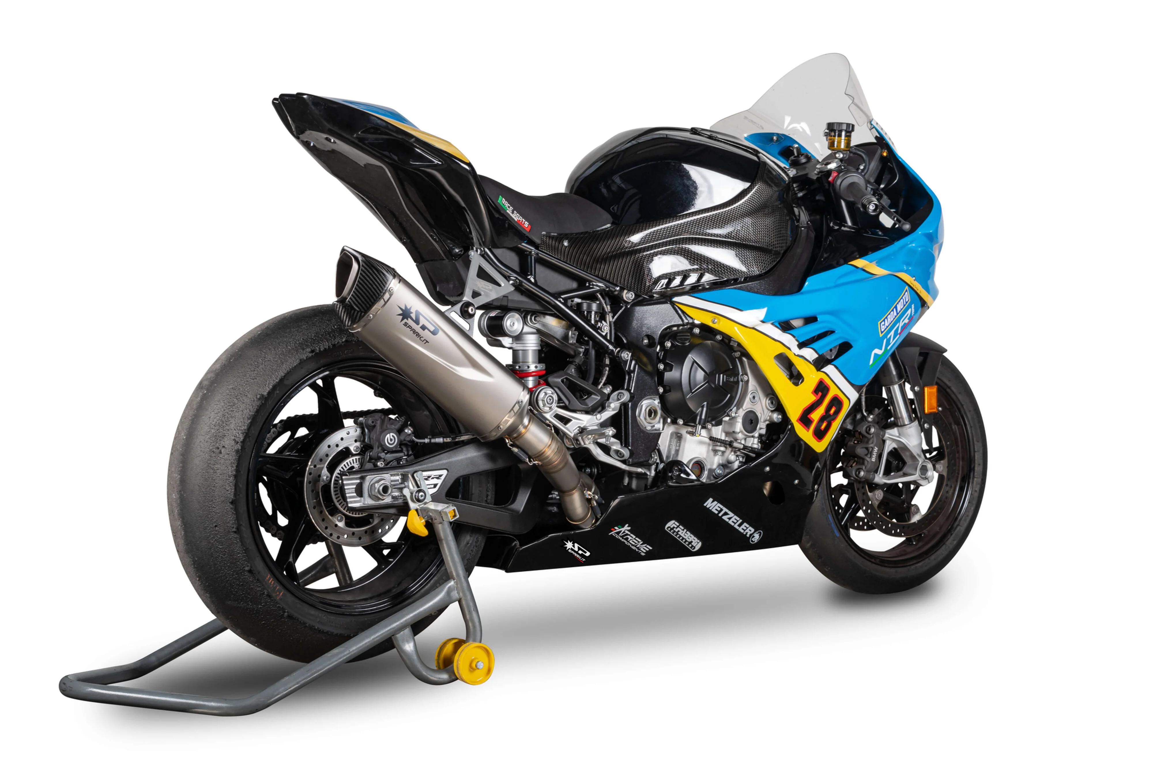 Spark Exhaust Komplettanlage Edelstahl BMW M1000RR K66 (21-26) GBM8824T - Image 4