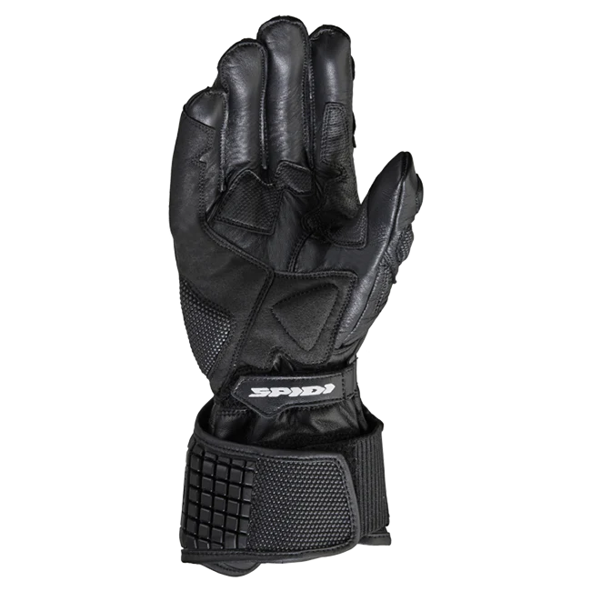 Spidi Carbo 5 Sport Motorrad Lederhandschuhe | Herren | Schwarz | A185026 - Image 2