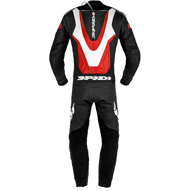 Spidi Laser Pro Einteiler Lederkombi – Perforierter Rennanzug | Herren | Rot | Y154014 - Image 2