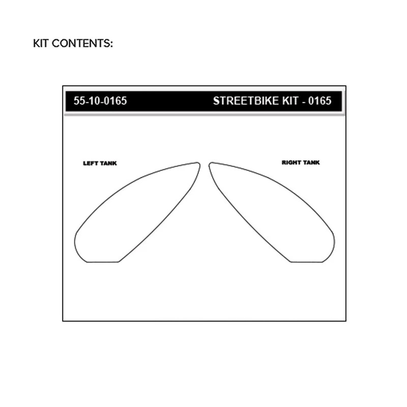 Stompgrip Vulcano Traction Pads BMW S1000RR K67 (19-26) 55-10-0165 - Image 3